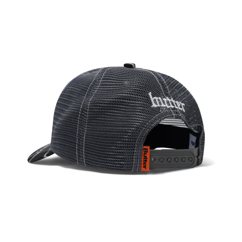 Butter Wire Trucker Cap Casquette - Black - Streetart.fr