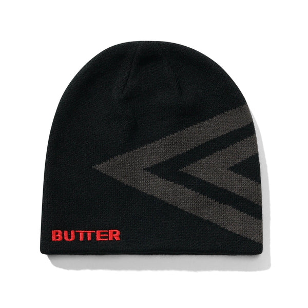 Butter X Umbro Diamond Skully Beanie - Black - Streetart.fr