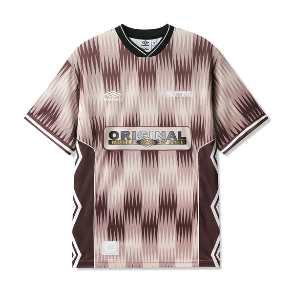 Butter X Umbro Optical Jersey Brown / Taupe - Streetart.fr