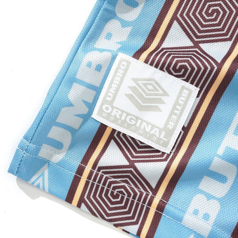 Butter X Umbro Vert Jersey Sky / Brown - Streetart.fr