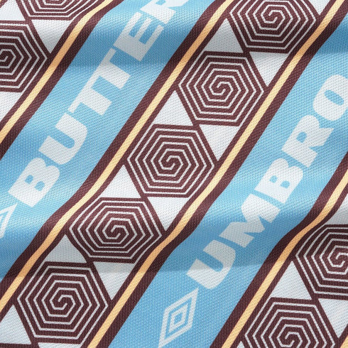 Butter X Umbro Vert Jersey Sky / Brown - Streetart.fr