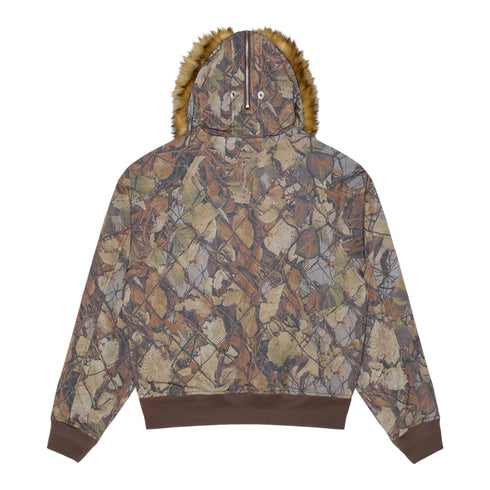 Obey N-2B Short Parka - Fence Camo