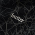 Butter Thorn Camo Waffle Zip-Thru Hood - Black