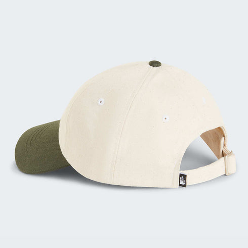 The North Face Norm Hat Cap - Bottle Green / White Dune