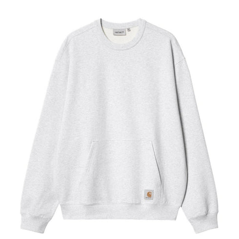 Carhartt Billy Sweatshirt - Ash Heather - Streetart.fr