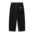 Carhartt Brandon Pant Black Stone Washed - Streetart.fr