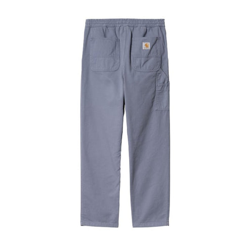 Carhartt Flint Pant - Bay Blue Garment Dyed - Streetart.fr