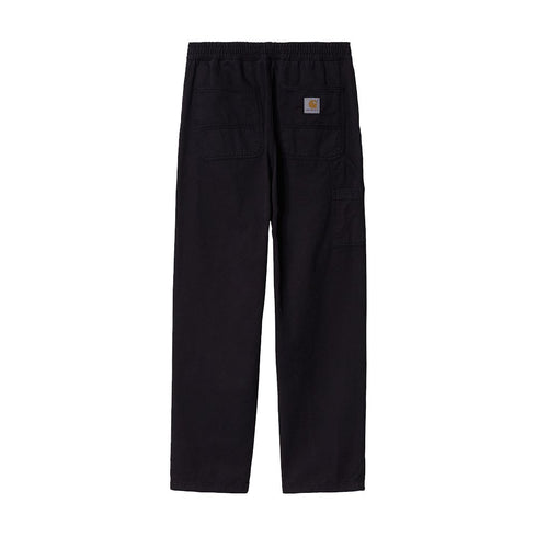 Carhartt Flint Pant - Black Garment Dyed - Streetart.fr