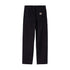 Carhartt Flint Pant - Black Garment Dyed - Streetart.fr