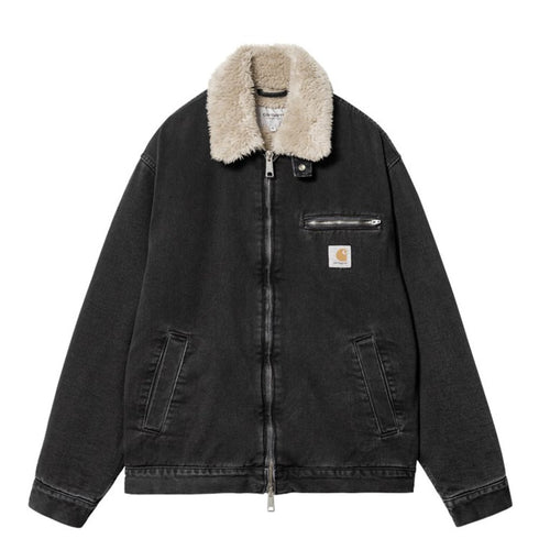 Carhartt Herald Jacket Black / Wall Stone - Streetart.fr