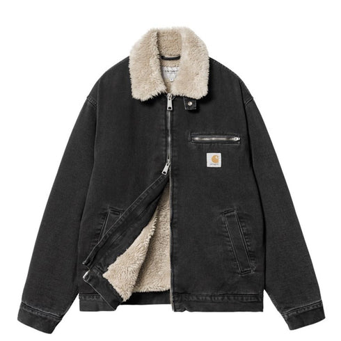 Carhartt Herald Jacket Black / Wall Stone - Streetart.fr