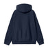 Carhartt Hooded American Script Sweat A Capuche - Air Force Blue - Streetart.fr