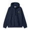Carhartt Hooded American Script Sweat A Capuche - Air Force Blue - Streetart.fr