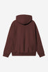 Carhartt Hooded American Script Sweat - Amarone - I028279_826_XX