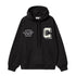 Carhartt Hooded Brown Duck Sweat A Capuche - Black - Streetart.fr