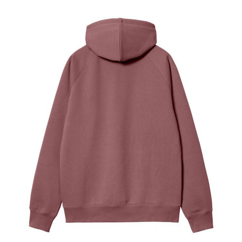 Carhartt Hooded Chase Sweat A Capuche - Dusty Fuschia / Gold - Streetart.fr