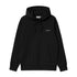 Carhartt Hooded Script Embroidery Sweat A Capuche Black / White - Streetart.fr
