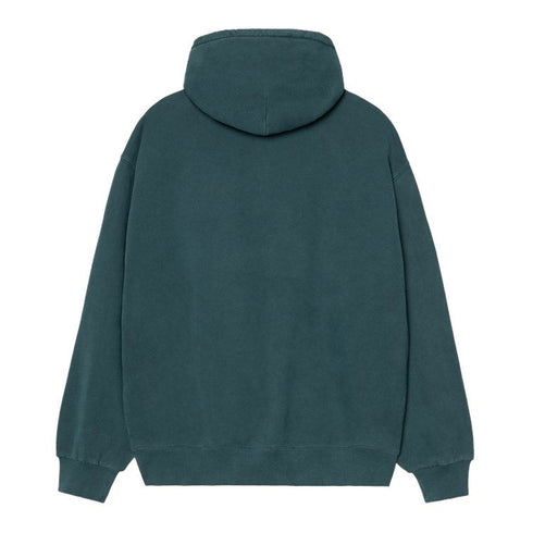 Carhartt Hooded Vista Sweat A Capuche - Deep Lagoon Garment Dyed - Streetart.fr