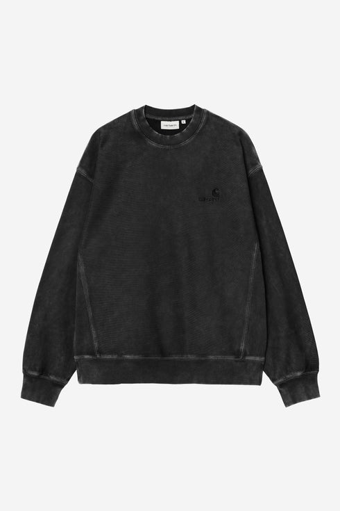 Carhartt Lambert Sweat - Black Moon Wash - I037104_89_FQ