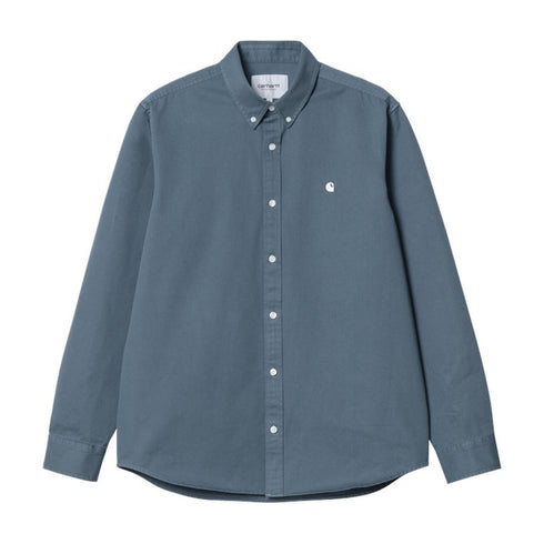 Carhartt L/S Madison Ls Shirt - Positano / Wax - Streetart.fr