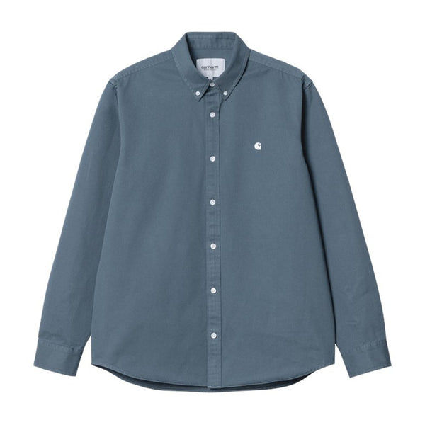 Carhartt L/S Madison Ls Shirt - Positano / Wax - Streetart.fr