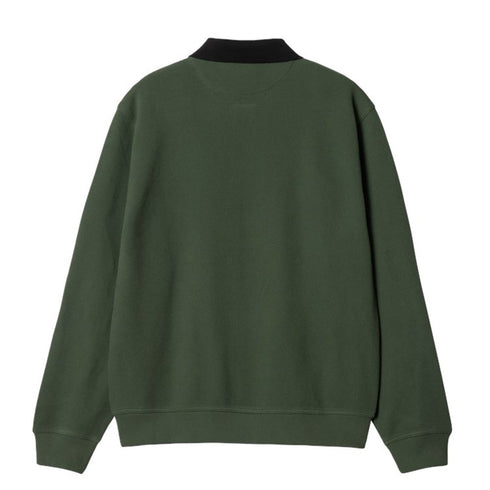 Carhartt L/S Vance Rugby Shirt Polo Sycamore - Tree / Black - Streetart.fr