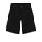 Carhartt Regular Cargo Short - Black Rinsed - Streetart.fr