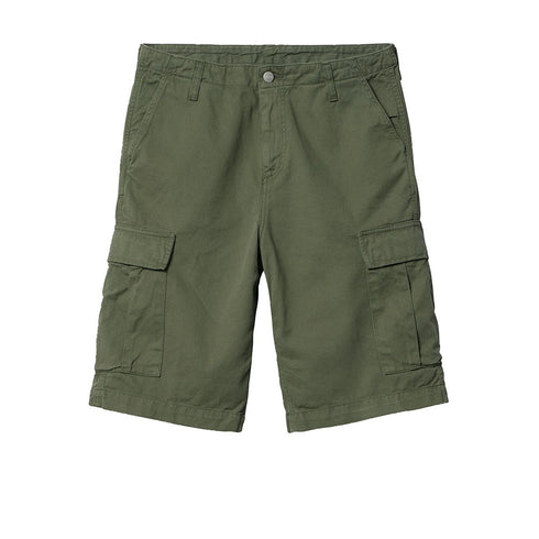 Carhartt Regular Cargo Short - Dollar Green Garment Dyed - Streetart.fr
