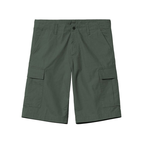 Carhartt Regular Cargo Short - Duck Green Rinsed - Streetart.fr