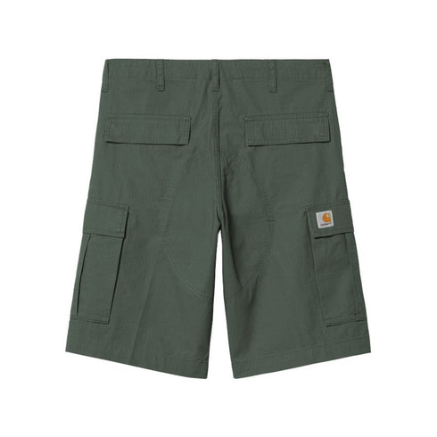Carhartt Regular Cargo Short - Duck Green Rinsed - Streetart.fr