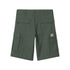 Carhartt Regular Cargo Short - Duck Green Rinsed - Streetart.fr