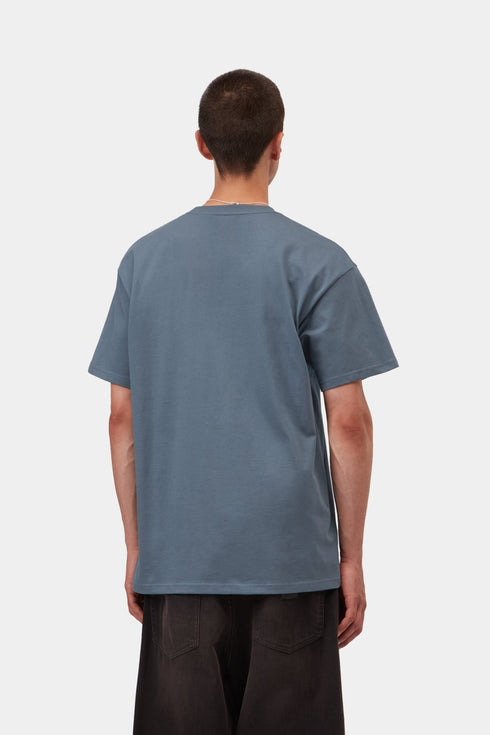 Carhartt S/S Chase T-Shirt - Icesheet / Gold - I026391_3XF_XX