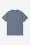 Carhartt S/S Chase T-Shirt - Icesheet / Gold - I026391_3XF_XX