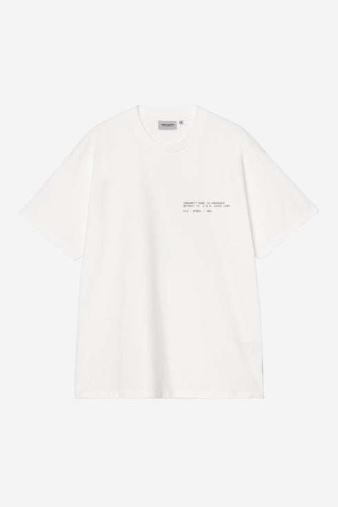 Carhartt S/S Feather Progress T-Shirt - White - I037227_02_XX