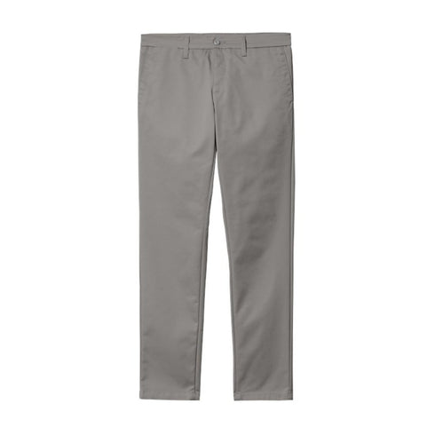 Carhartt Sid Pant - Misty Grey Rinsed - Streetart.fr