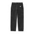 Carhartt Single Knee Pant - Black Stone Washed - Streetart.fr