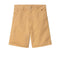 Carhartt Single Knee Short - Bourbon Garment Dyed - Streetart.fr