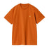 Carhartt S/S Chase T-Shirt Tumeric / Gold - Streetart.fr