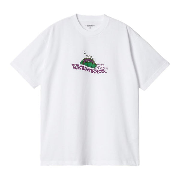 Carhartt S/S Clam T-Shirt - White - Streetart.fr