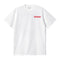 Carhartt S/S Fast Food T-Shirt - White / Red - Streetart.fr