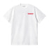 Carhartt S/S Fast Food T-Shirt - White / Red - Streetart.fr