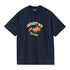 Carhartt S/S Noisy T-Shirt - Air Force Blue - Streetart.fr