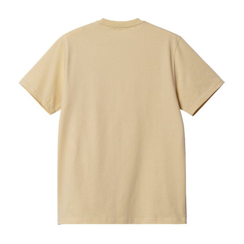 Carhartt S/S Pocket T-Shirt - Cornsilk - Streetart.fr