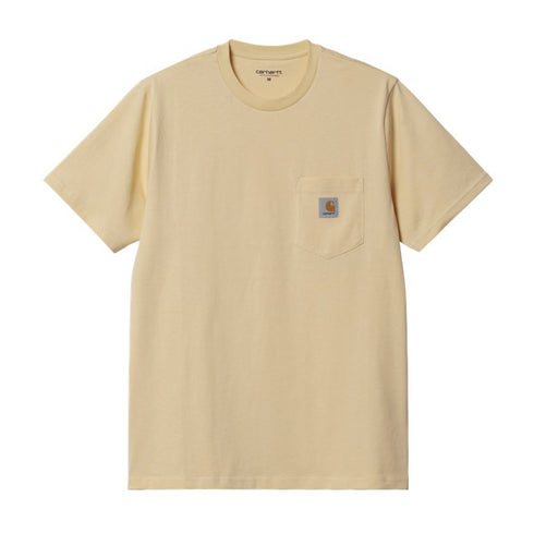 Carhartt S/S Pocket T-Shirt - Cornsilk - Streetart.fr