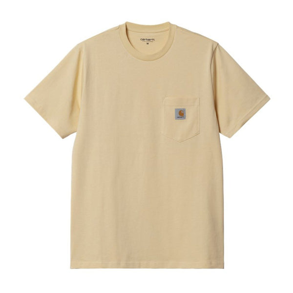 Carhartt S/S Pocket T-Shirt - Cornsilk - Streetart.fr