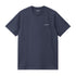 Carhartt S/S Script Embroidery T-Shirt Air Force Blue / White - Streetart.fr