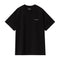 Carhartt S/S Script Embroidery T-Shirt Black / White - Streetart.fr