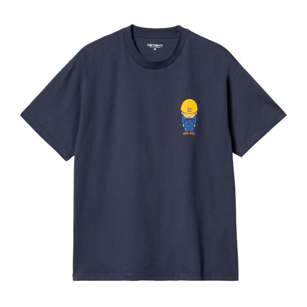 Carhartt S/S Sumimasen T-Shirt Air Force Blue - Streetart.fr