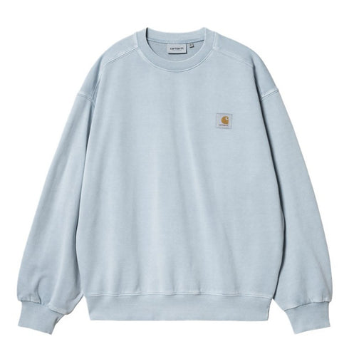 Carhartt Vsita Sweatshirt Dusty Ice Garment Dyed - Streetart.fr