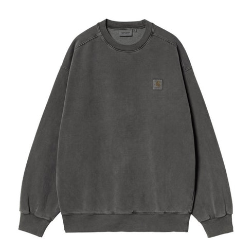 Carhartt Vsita Sweatshirt Graphite Garment Dyed - Streetart.fr